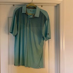 Men’s large under armor golfing polo.